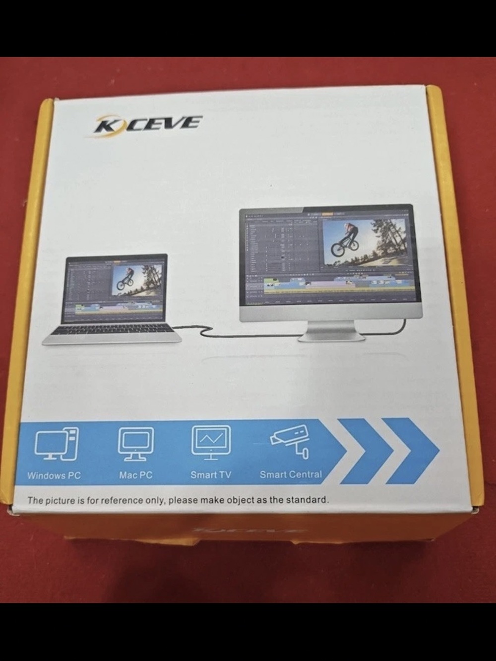KCEVE 8K KVM Switch 3 PC 2 Monitor DisplayPort USB 3.0 Ultra HD Dual Monitor Hub